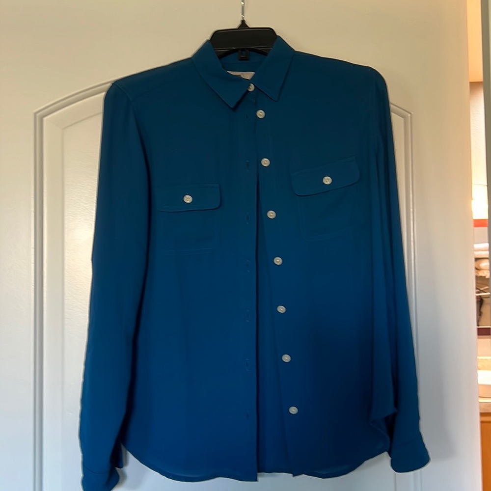 Loft button up blouse - Picture 5 of 5